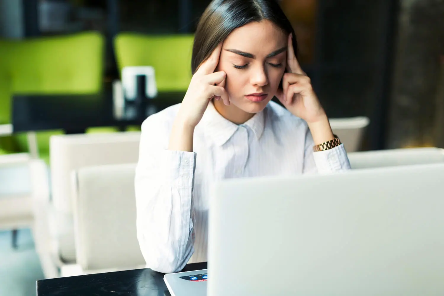 frustrated person